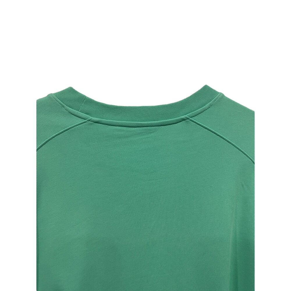 Moschino Couture Sweatshirt Pullover US 8 100% Organic Cotton Green Teddy Bear - Picture 2 of 8